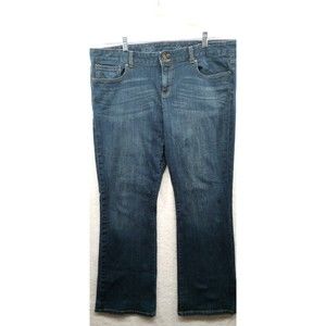 Tommy Hilfiger  Modern Bootcut Women's Jeans Medium Blue Low Rise  Size 18 EUC